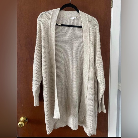Long beige cardigan - Picture 1 of 2